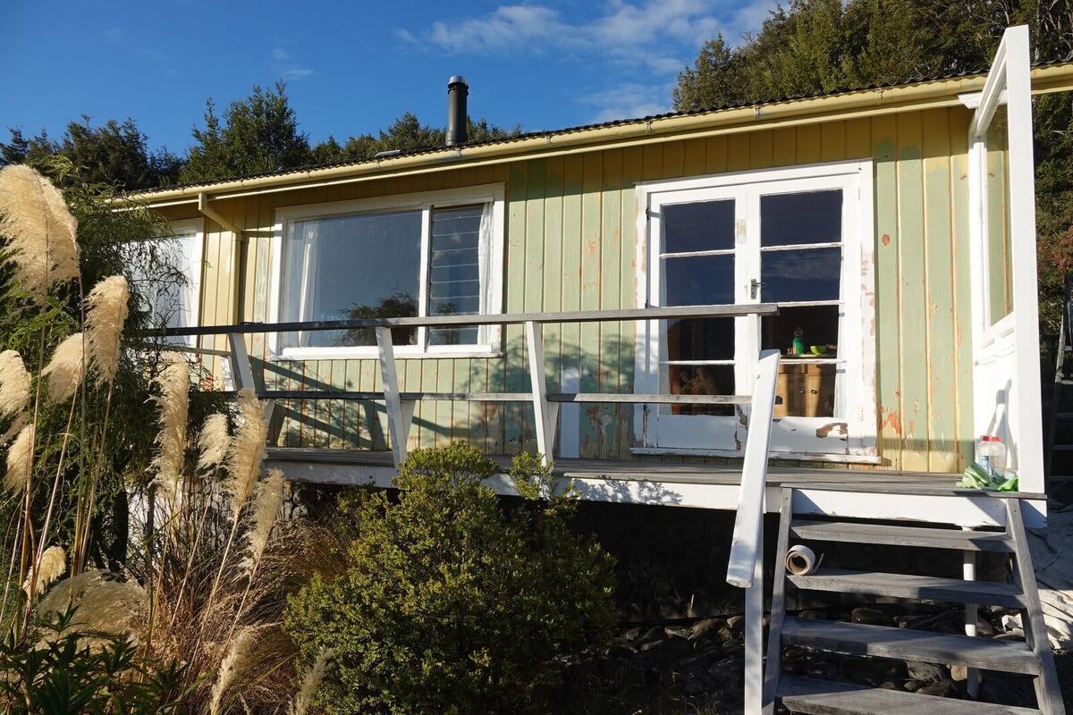 Bach exterior before repaint